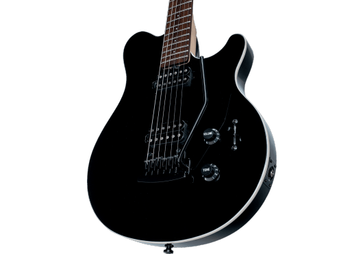 Guitares & Co - GUITARES ELECTRIQUES - GUITARES SOLID BODY - STERLING BY MUSIC MAN - GSU AX3S-BK-R1 - Royez Musik