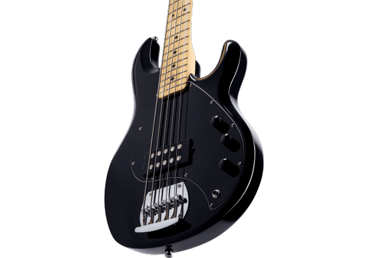 Guitares & Co - GUITARES BASSES - BASSES ELECTRIQUES - STERLING BY MUSIC MAN - GSU RAY5-BK-M1 - Royez Musik