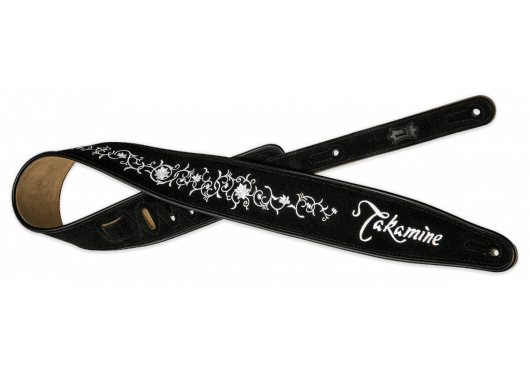 Guitares & Co - ACCESSOIRES - SANGLES & CO - Takamine - GTA STRAP-BKFL - Royez Musik