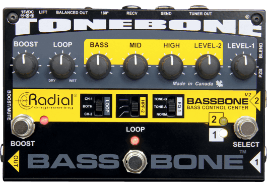 Amplis effets - PREAMPLIS - Tonebone - MTO BASSBONE - Royez Musik