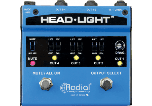 Amplis effets - COMMUTATEURS - Tonebone - MTO HEADLIGHT - Royez Musik