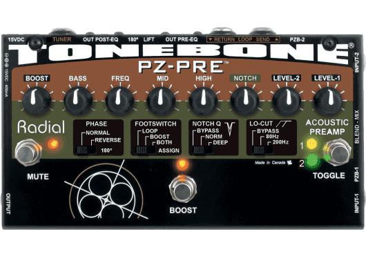 Amplis effets - PREAMPLIS - Tonebone - MTO PZ-PRE - Royez Musik