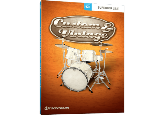 Logiciels - SUPERIOR DRUMMER - EXTENSIONS - Toontrack - OTO CUSTOMANDVINTAGE - Royez Musik