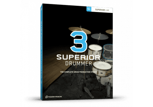Logiciels - SUPERIOR DRUMMER - LOGICIEL - Toontrack - OTO SD3-SERIAL - Royez Musik