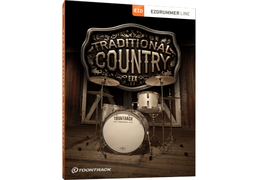 Logiciels - EZ DRUMMER - EXTENSIONS - Toontrack - OTO TRADCOUNTRYEZX - Royez Musik