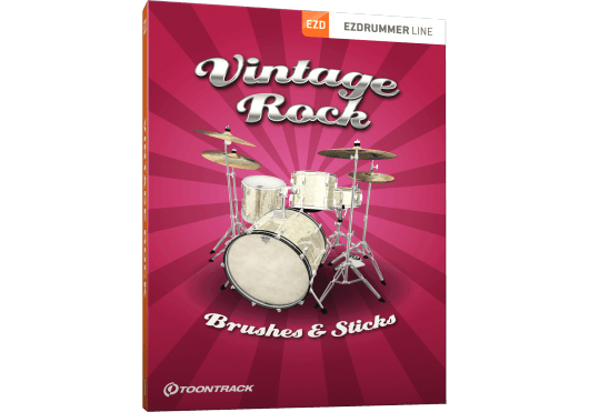 Logiciels - EZ DRUMMER - EXTENSIONS - Toontrack - OTO VINTAGEROCKEZX - Royez Musik