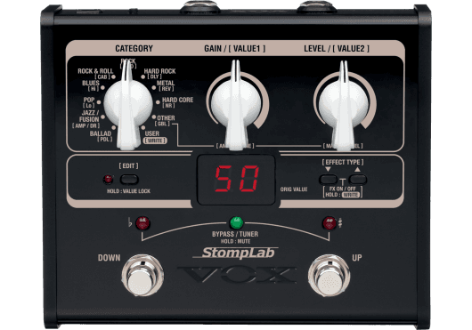 Amplis effets - EFFETS ET MULTI-EFFETS - Vox - MVO SL1G - Royez Musik