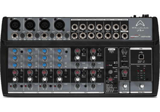 Audio - MIXAGE - MIXEURS - Wharfedale Pro - SWH CONNECT1202FX-USB - Royez Musik