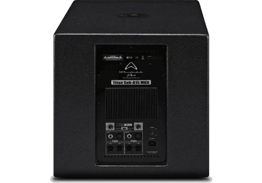 Audio - ENCEINTES & CO - CAISSONS - Wharfedale Pro - SWH TITAN-SUB-A15-BK-MKII - Royez Musik