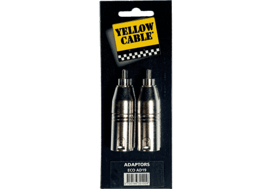 Accessoires - CONNECTEURS - ADAPTATEURS - Yellow Cable - ECO AD19 - Royez Musik
