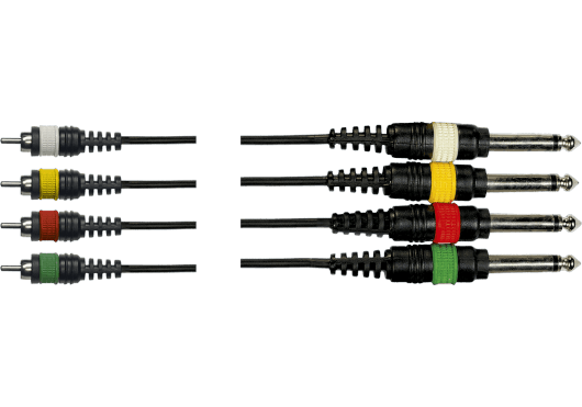 Accessoires - CÂBLES - CÂBLES AUDIO - Yellow Cable - ECO MU02 - Royez Musik