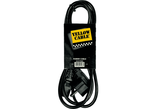 Accessoires - CÂBLES - CÂBLES D'ALIMENTATION - Yellow Cable - ECO PCB5 - Royez Musik