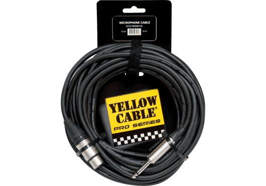 Accessoires - CÂBLES - CÂBLES MICROPHONES - Yellow Cable - ECO PROM10J - Royez Musik