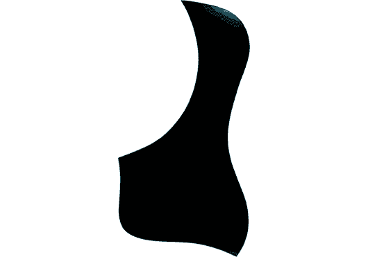 Guitares & co - PIÈCES DÉTACHÉES - PICKGUARDS - Yellow Parts - ADI EZ2112B - Royez Musik