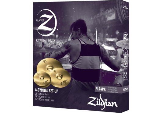 Batteries & Percussions - CYMBALES - PACKS DE CYMBALES - Zildjian - PZI PLZ4PK - Royez Musik